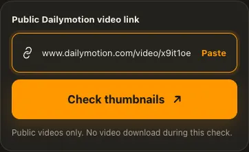 Beispielansicht von Schritt 1 für Dailymotion