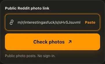 Beispielansicht von Schritt 1 für Reddit