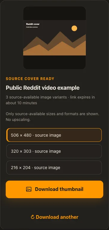 Illustrative Reddit screen for step 2