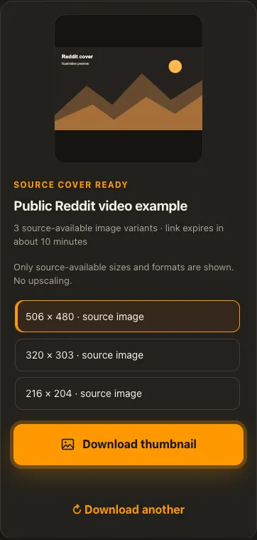 Illustrative Reddit screen for step 3