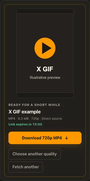Illustrative X screen for step 3