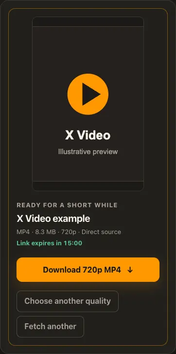 Illustrative X screen for step 3
