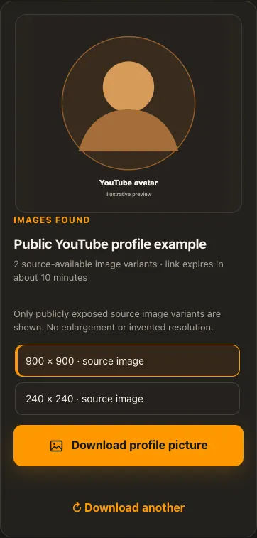 شاشة توضيحية لمنصة YouTube في الخطوة 2